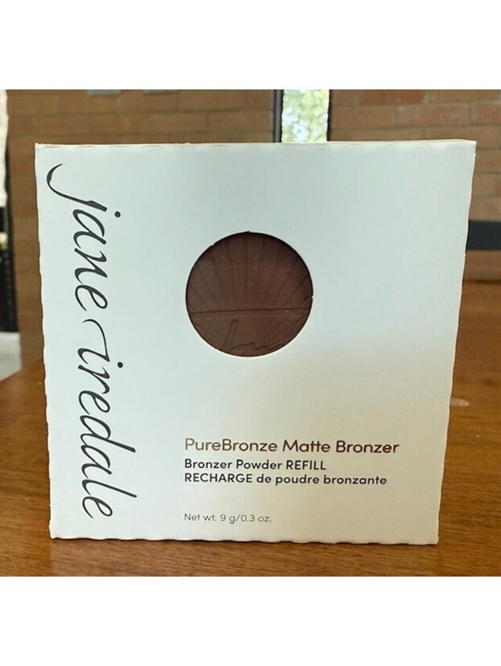 JANE IREDALE PURE BRONZE MATTE BRONZER REFILL RECHARGE Dark .3 OZ. NIB